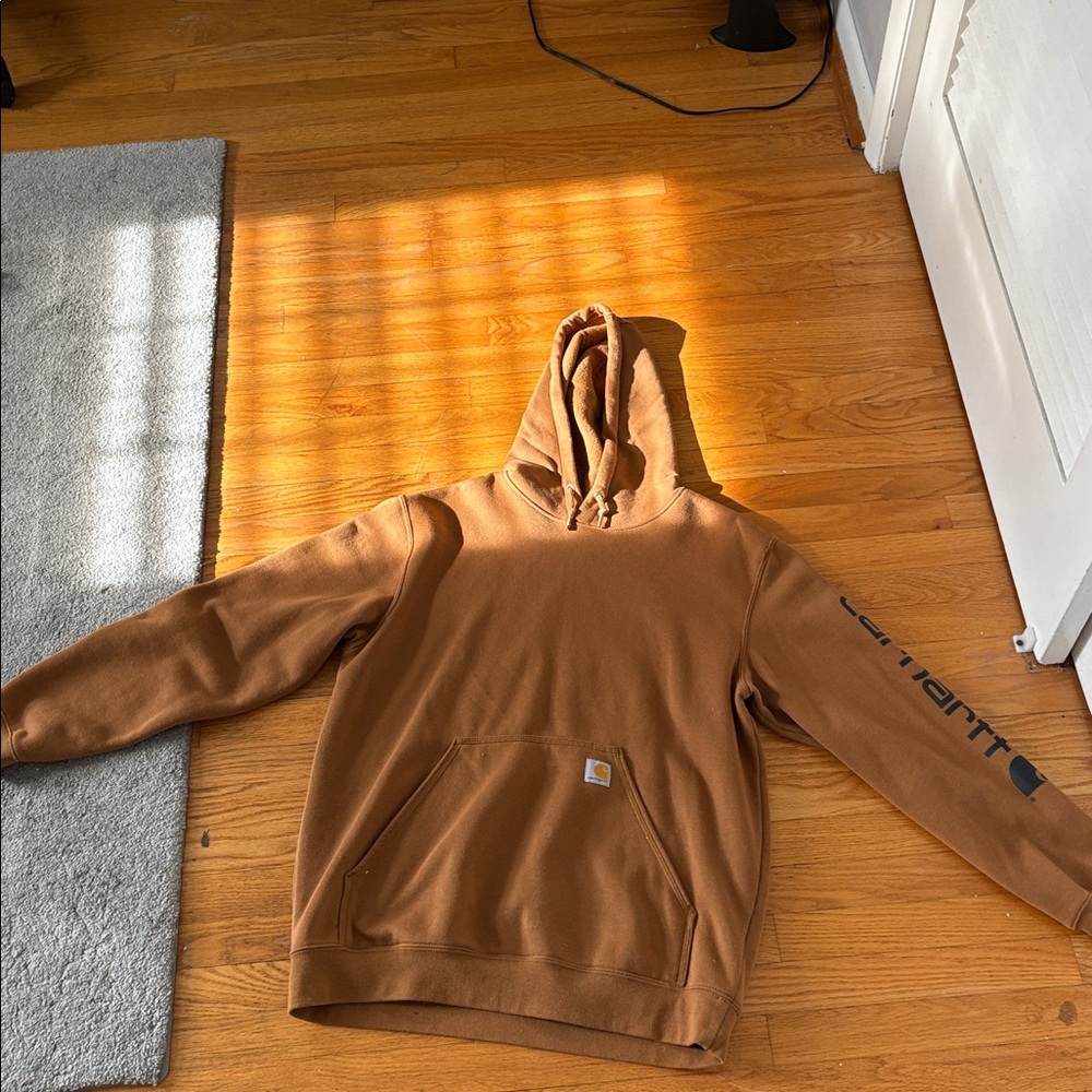 Carhartt Brown Hoodie Sweater